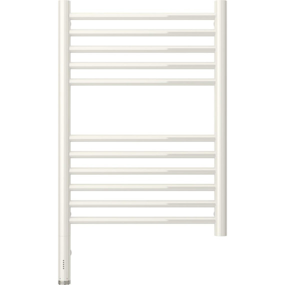 Полотенцесушитель электрический Сунержа Богема 3.0 П11 600x400 мм (прямая перемычка) 12-5804-6040 L, белый - фото 2