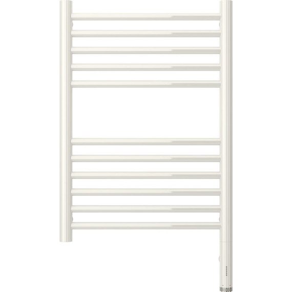 Полотенцесушитель электрический Сунержа Богема 3.0 П11 600x400 мм (прямая перемычка) 12-5805-6040 R, белый - фото 2