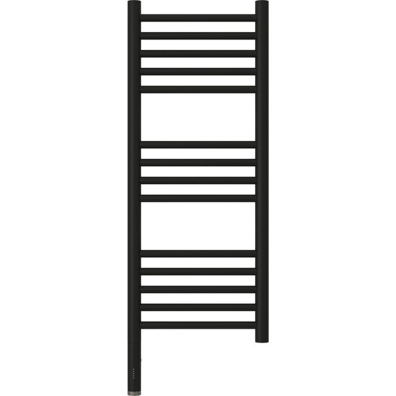Полотенцесушитель электрический Сунержа Богема 3.0 П20 800x300 мм (прямая перемычка) 31-5804-8030 L, чёрный матовый - фото 2