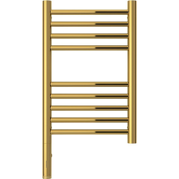 Полотенцесушитель электрический Сунержа Богема 3.0 П9 500x300 мм (прямая перемычка) 03-5804-5030 L, золото - фото 2