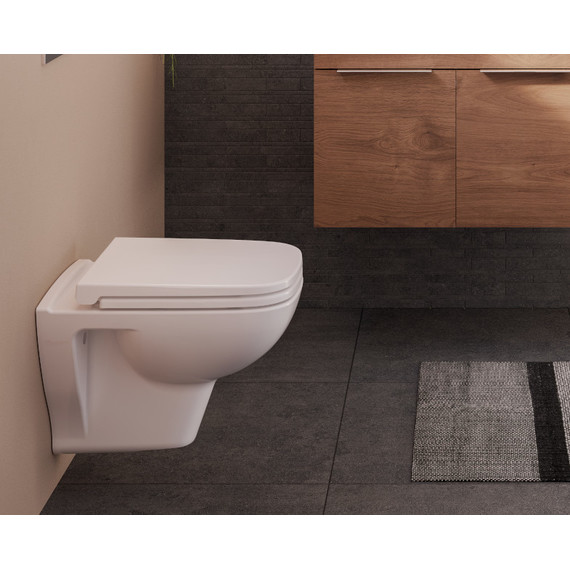 Унитаз подвесной безободковый Vitra S20 7508B003-0075 - фото 4