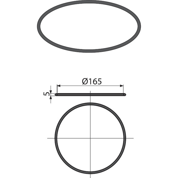 Прокладка Alcadrain APV0006 - фото 2