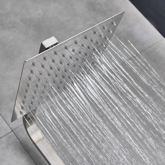 Душевая стойка Haiba HB24803, нержавеющая сталь - фото, картинка 4 Душевая стойка Haiba HB24803, нержавеющая сталь - фото 4