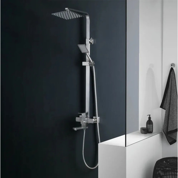 Душевая стойка Haiba HB24803, нержавеющая сталь - фото, картинка 6 Душевая стойка Haiba HB24803, нержавеющая сталь - фото 6