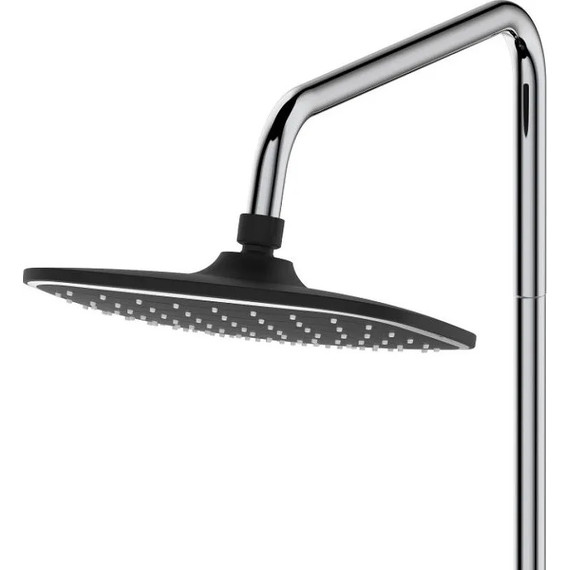 Душевая стойка Haiba HB24805-7, черный/хром - фото, картинка 2 Душевая стойка Haiba HB24805-7, черный/хром - фото 2