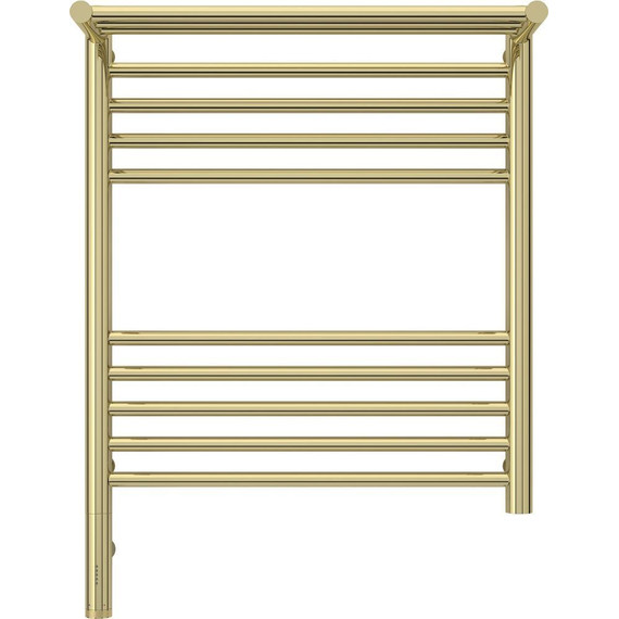 Полотенцесушитель электрический Сунержа Богема с полкой 3.0 П10 600x500 мм (прямая перемычка) 020-5806-6050 L, шампань - фото 2