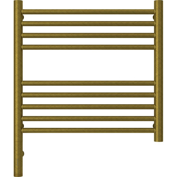 Полотенцесушитель электрический Сунержа Богема 3.0 П9 500x500 мм (прямая перемычка) 05-5804-5050 L, состаренная бронза - фото 2