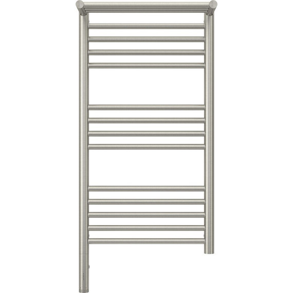 Полотенцесушитель электрический Сунержа Богема с полкой 3.0 П14 800x400 мм (прямая перемычка) 071-5806-8040 L, сатин - фото 2