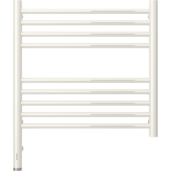 Полотенцесушитель электрический Сунержа Богема 3.0 П9 500x500 мм (прямая перемычка) 12-5804-5050 L, белый - фото 2
