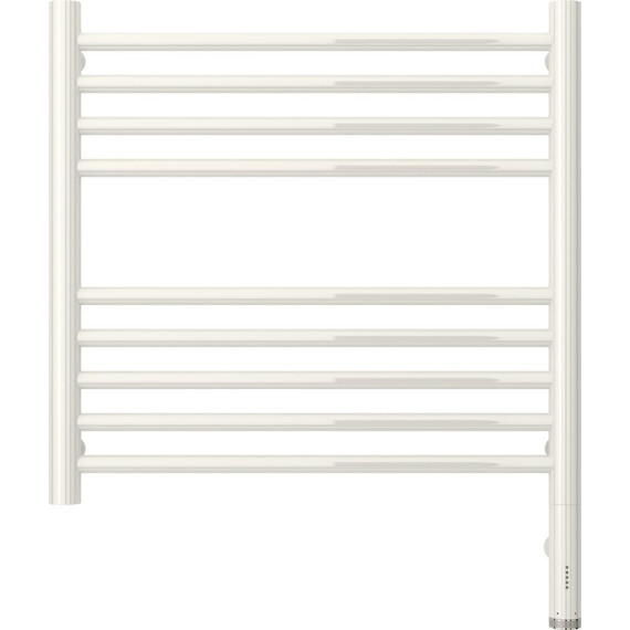 Полотенцесушитель электрический Сунержа Богема 3.0 П9 500x500 мм (прямая перемычка) 12-5805-5050 R, белый - фото 2