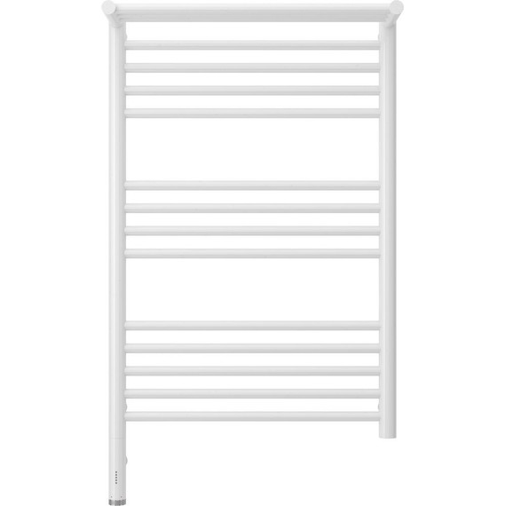 Полотенцесушитель электрический Сунержа Богема с полкой 3.0 П14 800x500 мм (прямая перемычка) 12-5806-8050 L, белый - фото 2