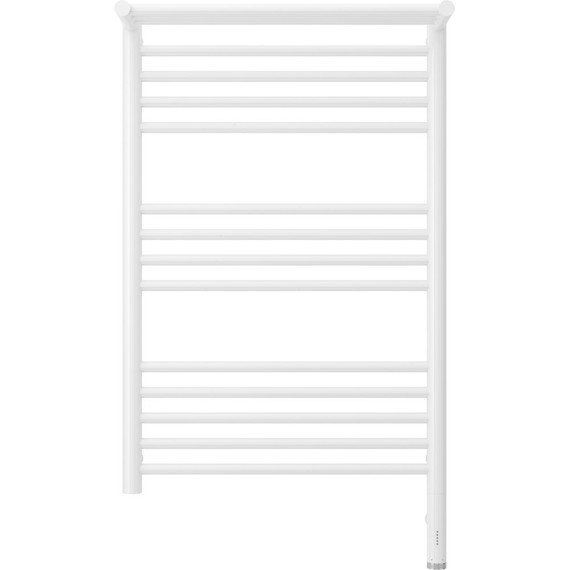 Полотенцесушитель электрический Сунержа Богема с полкой 3.0 П14 800x500 мм (прямая перемычка) 12-5807-8050 R, белый - фото 2