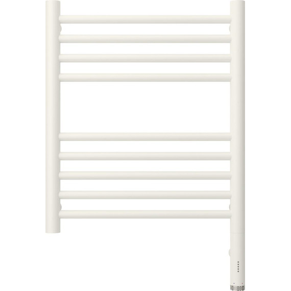 Полотенцесушитель электрический Сунержа Богема 3.0 П9 500x400 мм (прямая перемычка) 30-5805-5040 R, белый матовый - фото 2