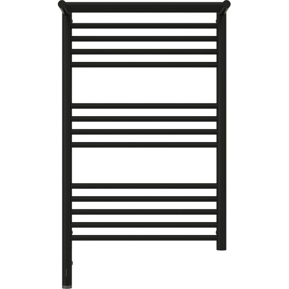 Полотенцесушитель электрический Сунержа Богема с полкой 3.0 П14 800x500 мм (прямая перемычка) 31-5806-8050 L, чёрный матовый - фото 2