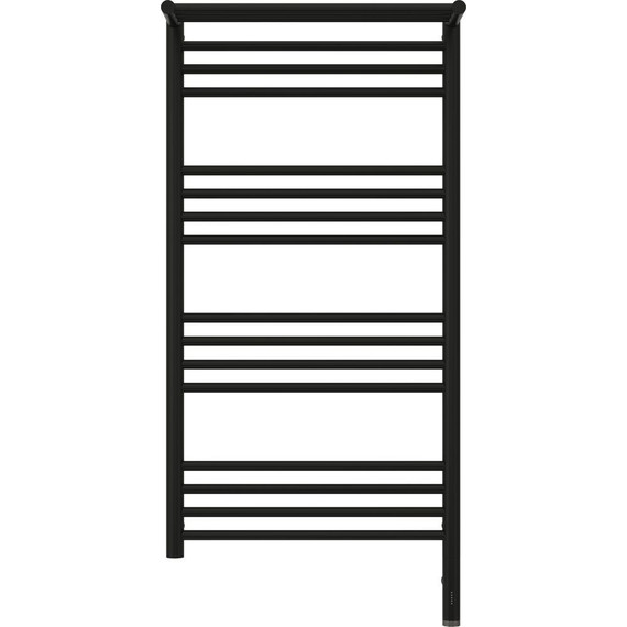 Полотенцесушитель электрический Сунержа Богема с полкой 3.0 П16 1000x500 мм (прямая перемычка) 31-5807-1050 R, чёрный матовый - фото, картинка 2 Полотенцесушитель электрический Сунержа Богема с полкой 3.0 П16 1000x500 мм (прямая перемычка) 31-5807-1050 R, чёрный матовый - фото 2