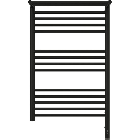 Полотенцесушитель электрический Сунержа Богема с полкой 3.0 П14 800x500 мм (прямая перемычка) 31-5807-8050 R, чёрный матовый - фото 2
