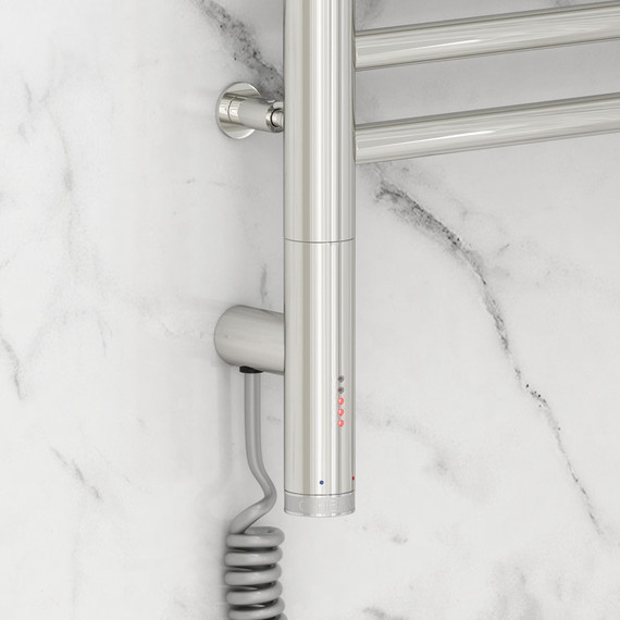 Полотенцесушитель электрический Сунержа Богема с полкой 3.0 П16 1000x400 мм (прямая перемычка) 00-5806-1040 L - фото 3