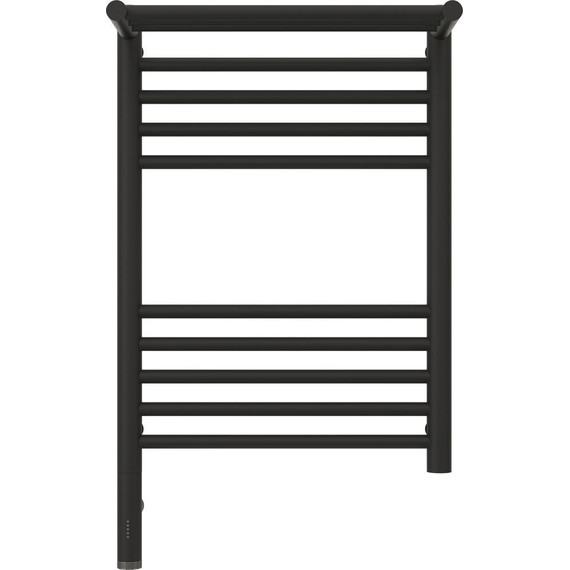 Полотенцесушитель электрический Сунержа Богема с полкой 3.0 П10 600x400 мм (прямая перемычка) 15-5806-6040 L, тёмный титан муар - фото 2