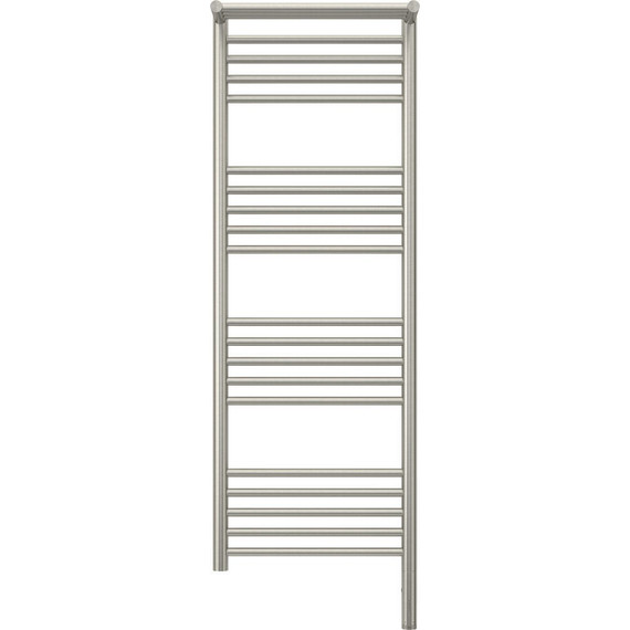 Полотенцесушитель электрический Сунержа Богема с полкой 3.0 П20 1200x400 мм (прямая перемычка) 071-5807-1240 R, сатин - фото 2