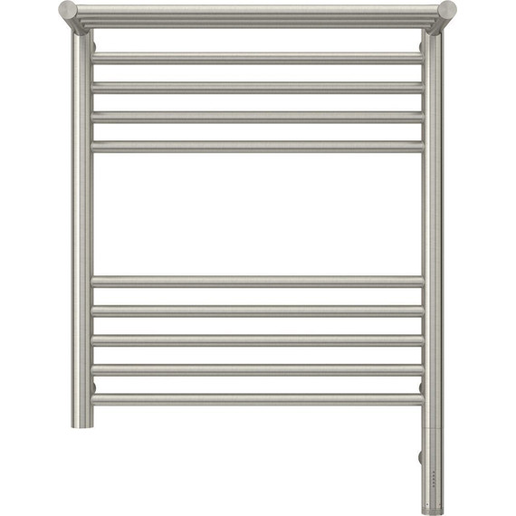 Полотенцесушитель электрический Сунержа Богема с полкой 3.0 П10 600x500 мм (прямая перемычка) 071-5807-6050 R, сатин - фото 2