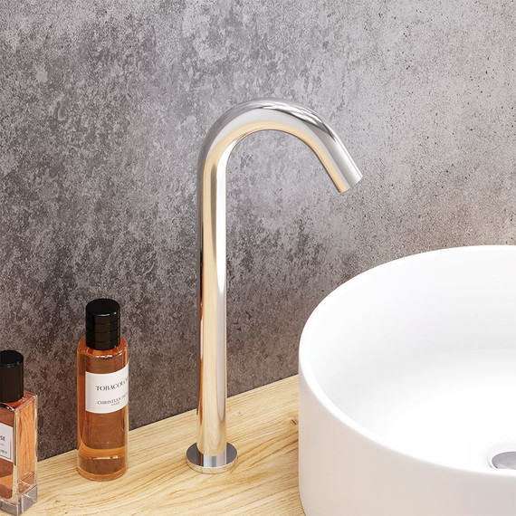 Смеситель для раковины высокий сенсорный Damixa Scandinavian Pure 360280000, Цвет производителя: хром - фото 3