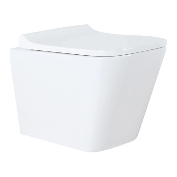 Инсталляция с подвесным безободковым унитазом Azario Teramo AZ-8010-1000+AZ-8200-0012+AZ-0052, Цвет производителя: белый - фото 4