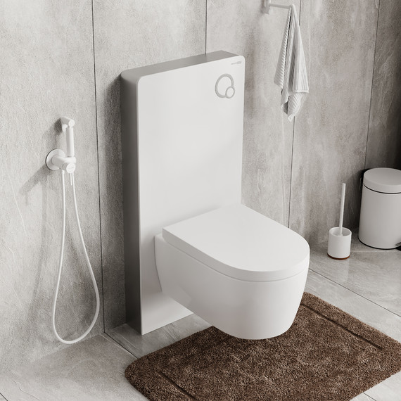 Инсталляция для унитаза WasserKraft Naab 86TLT.040.PE.WH - фото 3