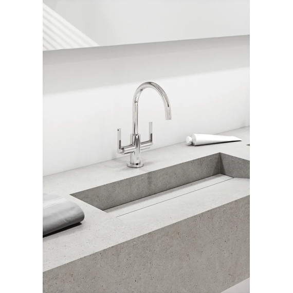 Смеситель для раковины Kludi Nova Fonte Puristic 201180515 - фото 3