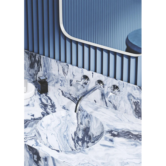 Смеситель для раковины настенный Kludi Nova Fonte Deco 201460539 - фото 2