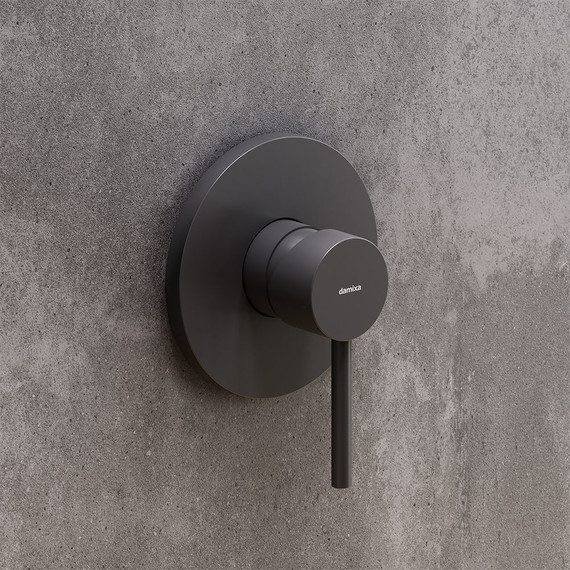 Смеситель для душа Damixa Scandinavian Pure 367500300, черный, Цвет производителя: чёрный - фото 3