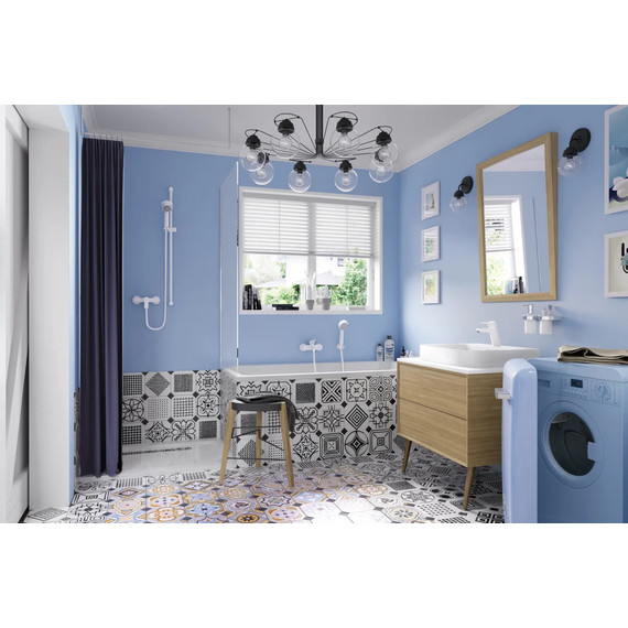 Смеситель для раковины Kludi Pure&Easy 373829165, белый/хром - фото 3