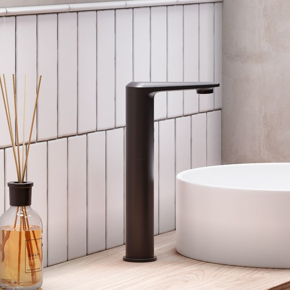 Смеситель для раковины высокий сенсорный Damixa Jupiter 770280300, черный, Цвет производителя: чёрный - фото 3