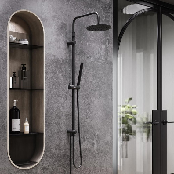 Душевая стойка Damixa Scandinavian Pure 936000300, черный - фото 2