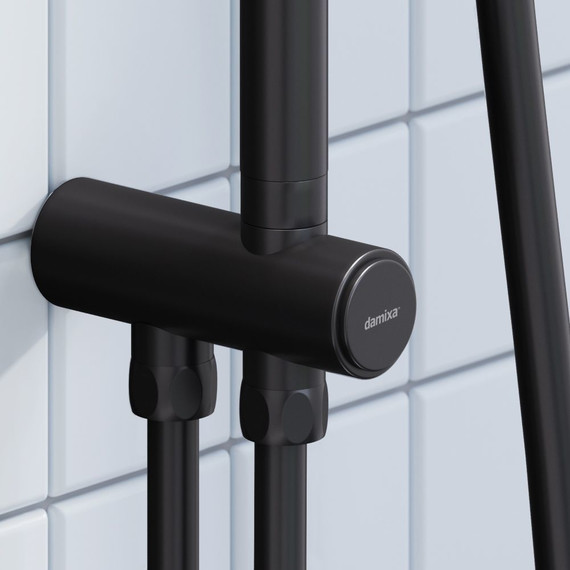 Душевая стойка Damixa Merkur 940000300, черный - фото 4