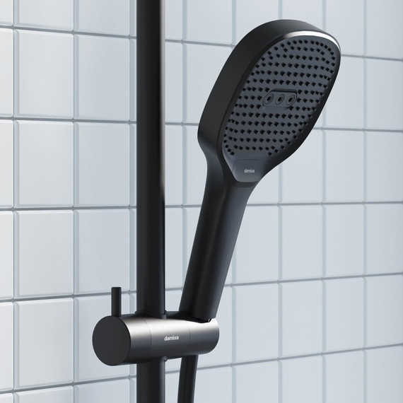 Душевая стойка Damixa Merkur 940000300, черный - фото 5