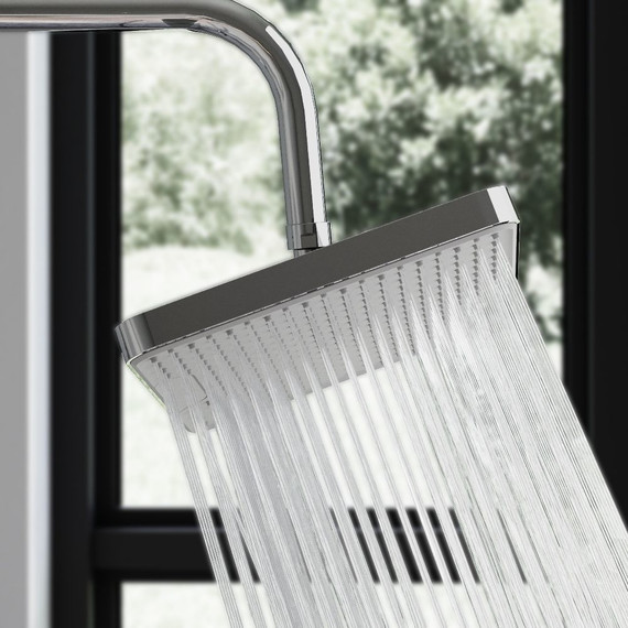 Верхний душ Damixa Merkur 310x200 мм 940050000 - фото 3