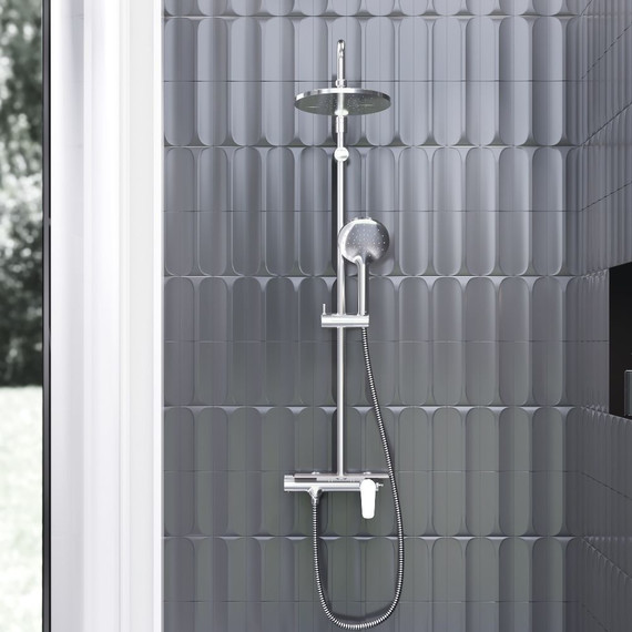 Душевая стойка Damixa Jupiter 977780300, черный - фото 3