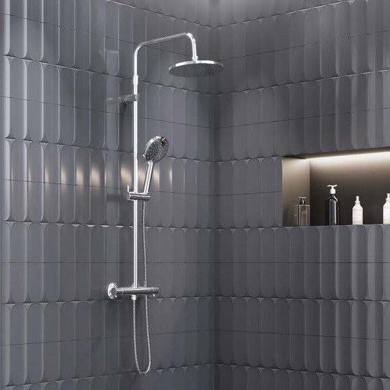 Душевая стойка с термостатом Damixa Jupiter 977800000 - фото 2