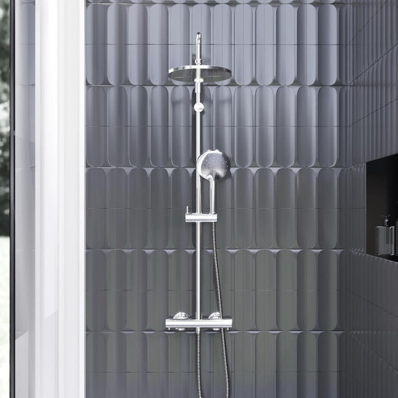 Душевая стойка с термостатом Damixa Jupiter 977800000 - фото 3