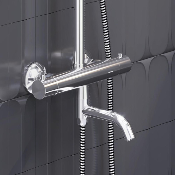 Душевая стойка c термостатом Damixa Jupiter 977810000 - фото 4