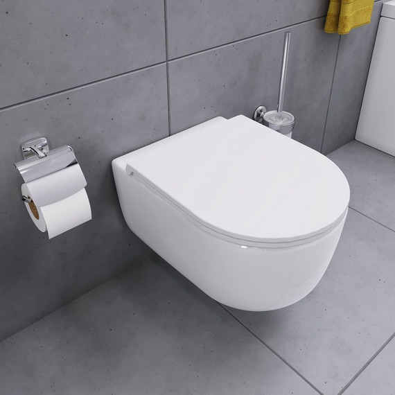 Унитаз подвесной безободковый Damixa Sirius DX86C1800SC с крышкой микролифт - фото 3