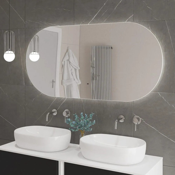 Зеркало Cezares Vague Led 150 см CZR-SPC-VAGUE-1500-700-MOV - фото 4