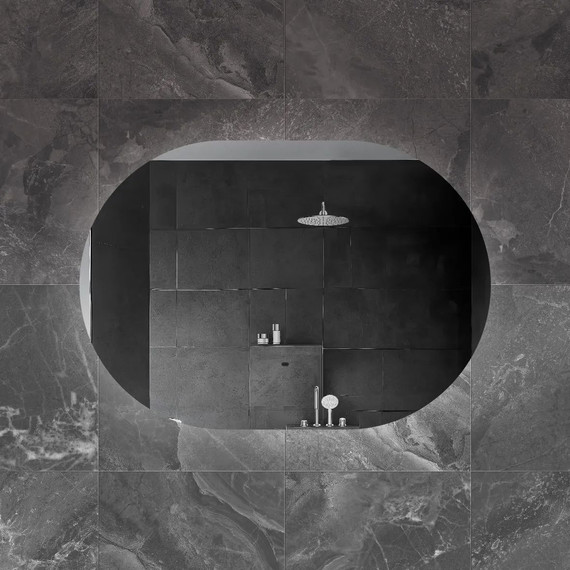 Зеркало Cezares Vague Led 100 см CZR-SPC-VAGUE-1000-700-MOV - фото 3