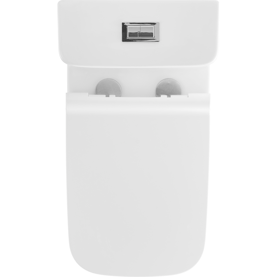 Унитаз-моноблок безободковый Sole Slot с тонкой крышкой микролифт - фото, картинка 4 Унитаз-моноблок безободковый Sole Slot с тонкой крышкой микролифт - фото 4