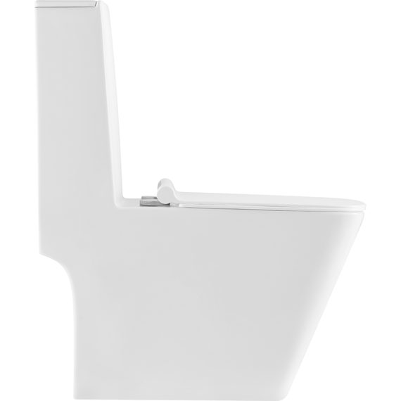 Унитаз-моноблок Sole Top с тонкой крышкой микролифт - фото 2