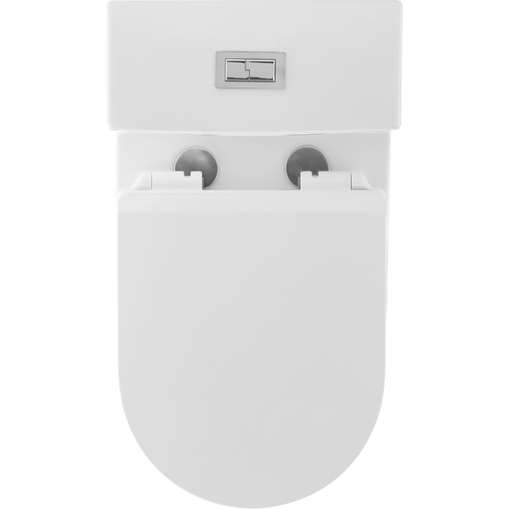 Унитаз-моноблок Sole Twin с тонкой крышкой микролифт - фото, картинка 4 Унитаз-моноблок Sole Twin с тонкой крышкой микролифт - фото 4