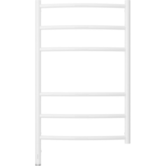 Полотенцесушитель электрический Сунержа Галант 3.0 П6 800x500 мм 12-5800-8050 L, белый - фото 2
