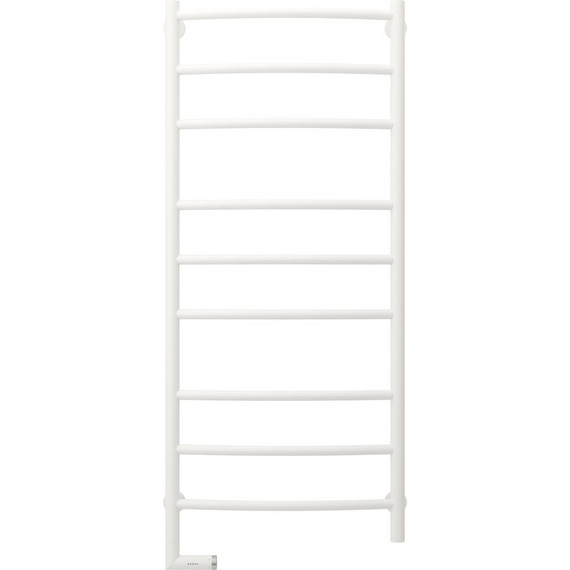 Полотенцесушитель электрический Сунержа Галант 2.0 П9 1200x500 мм 30-5200-1250 L, белый матовый - фото 2