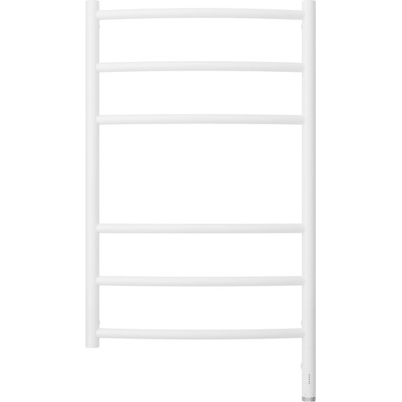 Полотенцесушитель электрический Сунержа Галант 3.0 П6 800x500 мм 30-5801-8050 R, белый матовый - фото 2