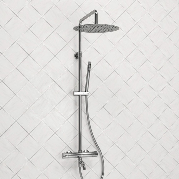 Душевая стойка с термостатом WasserKraft A188.116.137.087.CH Thermo - фото 2